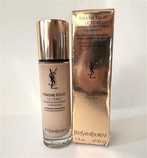 ysl touche eclat foundation dewy and luminous finish|touche eclat radiance awakening foundation.